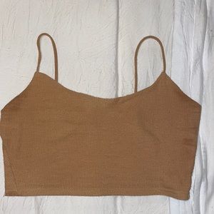 Mustard Yellow crop top